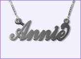 Name Necklace in English