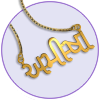 Gujarati Name Necklace