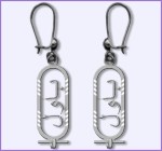 Cartouche Earring