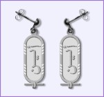 Cartouche Earring