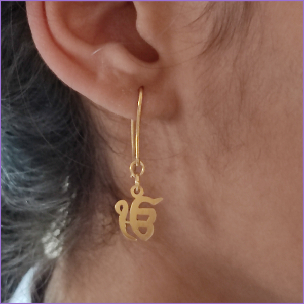 Ek Onkar Earrings