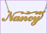 Name Necklace in English