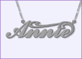 Name Necklace in English