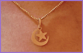 Crecent Moon and Star Pendant