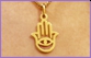 Hamsa upright Pendant